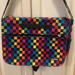 Yak Pak Fun colorful checked laptop bag Photo 2