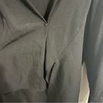 Rag and Bone Women's Black Debbie V-Neckline Black Button Collar Top Size Small Photo 4