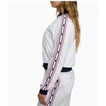 Champion  Track Jacket Womens Large White Life Crown C Logo Full Zip Track Jacket Photo 14