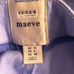 Maeve  Linen Pleated Shorts Purple 6 Photo 5