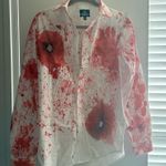 Bloody button up shirt halloween costume White Photo 0