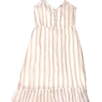 Aerie  Cream Striped Dress Photo 0