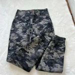 Spanx  Stretch Twill Cargo Jogger Blackwash Camo Medium Photo 2