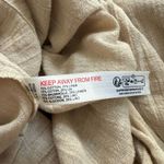 Free People  Boogie Down Linen Mini Dress Size Medium Photo 10