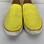 UGG ‎ Women’s Sammy Breeze Slip On Sneaker Knit Casual Lemon Yellow Size 7 Photo 5