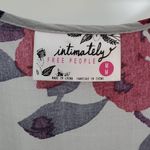 Free People FREE‎ PEOPLE gray rose print Trapeze slip dress, size M Photo 7