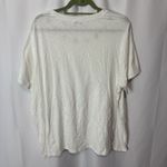 Rose + Olive  Women’s 2X White T-shirt Embroidered Fruit Detail Photo 7