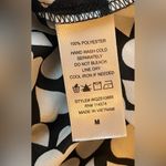 Pleione -‎ Long sleeve woman’s black-and-white heart print blouse Size M Photo 4