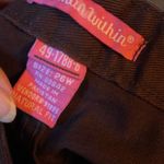 Woman Within NWT  size 26W natural fit. Brown denim. Photo 5