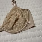 Victoria's Secret Victoria’s Secret 34D Unlined Demi Underwire Bra Nude Lace With Pink Accent Photo 10