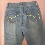 Apollo Jeans Light Blue Embroidered Flare Jeans Size undefined Photo 6