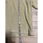 Wilfred Free  Artizia Deep V Neck Collared French Terry Cloth Top SZ Small Green Photo 3