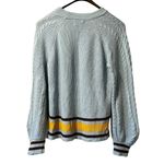 Anthropologie  Womens Striped‎ Slouchy Sweater Size Medium Pullover Photo 1