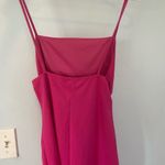 Blue Blush Pink Cutout Mini Dress Photo 3