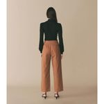 💕DOEN💕 Ayrshire Pant ~ High Waisted Military Style Pants Cassava Brown 27 NWT Photo 3