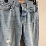 7 For All Mankind  Josephina Light Wash Luxe Vintage Slim Skinny Jeans Women’s 25 Photo 1