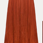 ZARA ZW Collection Satin Effect Pleated Midi Skirt Photo 0