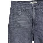 Madewell  Women's Perfect Vintage Crop Jeans Sumner Wash Size 27 Black Photo 3