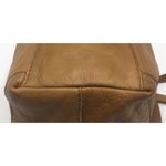 American Leather Co. Liberty Camel Brown Pebbled Leather Tote Shoulder Bag READ Photo 6