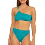 Trina Turk New Womens Monaco Chain Bikini Two Piece Swimsuit Green Size 8- $186 Photo 0