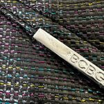 BCBGMAXAZRIA Iridescent Black Clutch Bag Womens OS Glam Retro Y2K Going Out Photo 6