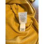 J.Jill  Luxe French Terry Side Button Tunic Top Butter Yellow Soft Cozy Size S Photo 9