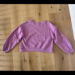 Fanco Boutique Pink/Purple Fringe Sweatshirt Pink Photo 4