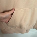 Aerie oversize distressed hoodie peachy beige size S Photo 7