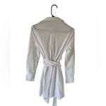 Sovere NEW Alto Wrap And Tie Shirt Dress In Chalk White Size XS Photo 8