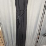 JPR Studio Women's Tie Waist Halter Jumpsuit Black Size Small B24.6 Photo 6