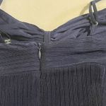 19 Cooper Midi Lined Dress Adjustable Straps NWT Navy Medium Photo 9