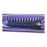 Marc Tetro White Bichon Frise Dog Zip Wallet Purple Photo 8