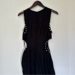 Avec Les Filles NWT  Black Knit Cutout Studded Sheath Dress 6 Photo 8