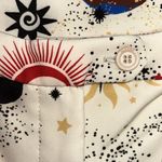 Please Printed Ankle Length Dress Pants(Size Small) Brown Photo 6