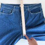 L'Agence  Madden Wide Leg Jeans Womens 31 High Waist Flared Stretch Durango Wash Photo 8