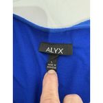 Alyx Women's Royal Blue Cold Shoulder Layered Tank Top Size‎ L Size L Photo 8