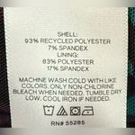 EXPRESS NWT  Ruched Off the Shoulder Midi Dress Jewel‎ Tone Abstract Print Large Photo 5