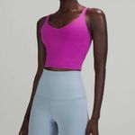  Womens 6‎ Lululemon Align Tank Crop TopVivid Plum Purple Built In Bra Photo 7