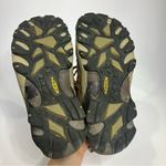 Keen  brown leather targhee lace up shoes low top hiking work shoes womens size 7 Photo 6
