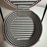 Pink Vinyl Carry On Makeup Travel Handle 11" Suitcase Retro Floral Bag Quaint Photo 8