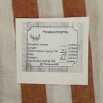 BeachLunchLounge  White Brown  High Rise Wide Leg Pull on Y2K Bohemian XL #1780 Photo 9