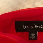 Lea & Viola Red Ruffle Tank Photo 2