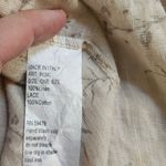 Elena Baldi Linen Duster Lace Floral Patterned Cream Kimono Made In Italy M Photo 6