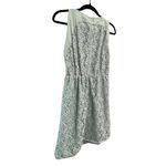 ZARA  Feminine Mint Green Lined Lace Mini Dress Women Size XS Cottage Coquette Photo 2