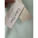 Calvin Klein  RED White Bikini Top 38B halter perfectly fit NWT Photo 2