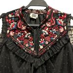 Kate Spade Camelia Embroidered Top Size Medium Photo 5