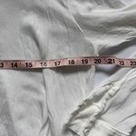 Michael Lauren  White Button-Up Shirt Criss Cross Back Size Large NWOT Photo 4