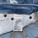 American Eagle  Highest Rise ’90s Boyfriend Shorts Women’s 2 Distressed Denim Photo 7