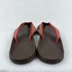 Chacos Chaco Women's Flip Flops Sandals‎ Brown Red Striped Size 9 W Summer Casual Photo 5