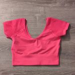 Aerie  Offline Hot Pink Seamless Crop Top Size Small Photo 0